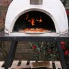 -PIZZARO traditional pizza oven made of CHIMALIN AFC, inc funnel (stand sold separately)