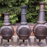 -Granada cast iron chimenea medium, 90cm high